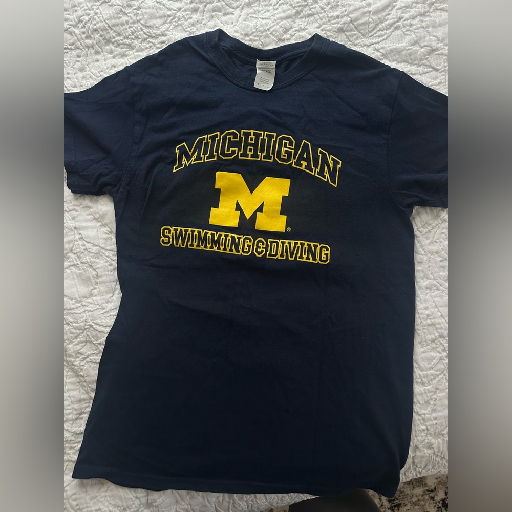 Michigan swimming and diving women’s small tshirt